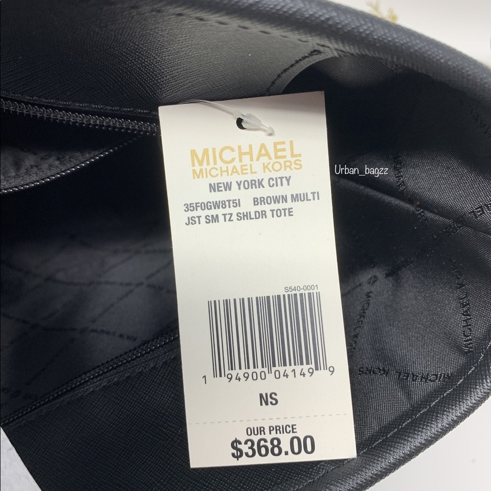 Michael Kors New York City JST SM Top Zip Tote - Picture 10 of 10